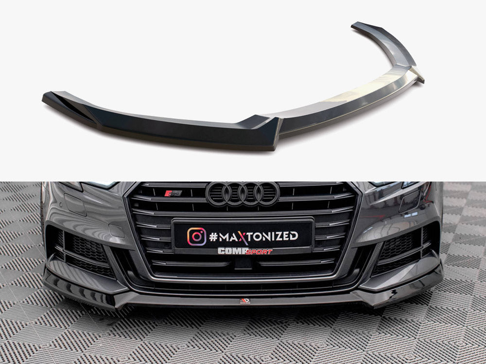 Front Splitter V.3 Audi S3 / A3 S-Line Sportback 8V Facelift