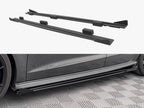 Street PRO Side Skirts Diffusers + Flaps Audi S3 / A3 S-Line Sportback 8V Facelift
