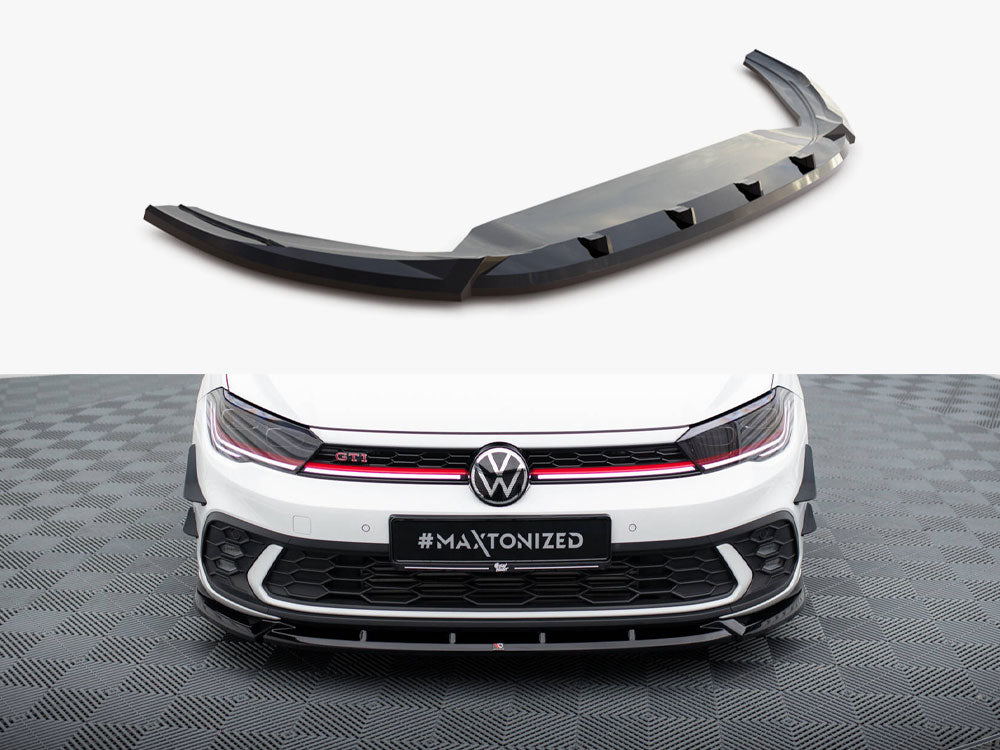 Front Splitter V.2 Volkswagen Polo GTI Mk6 Facelift