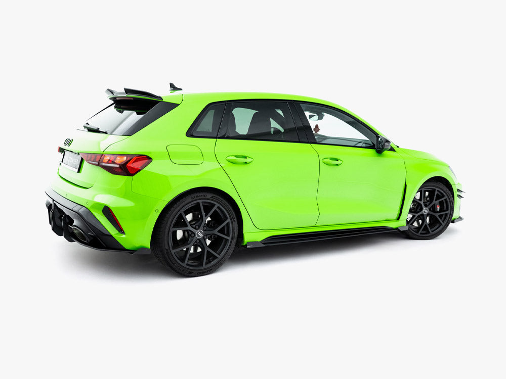 Street PRO Side Skirt Diffusers + Flaps Audi RS3 Sportback 8Y Facelift