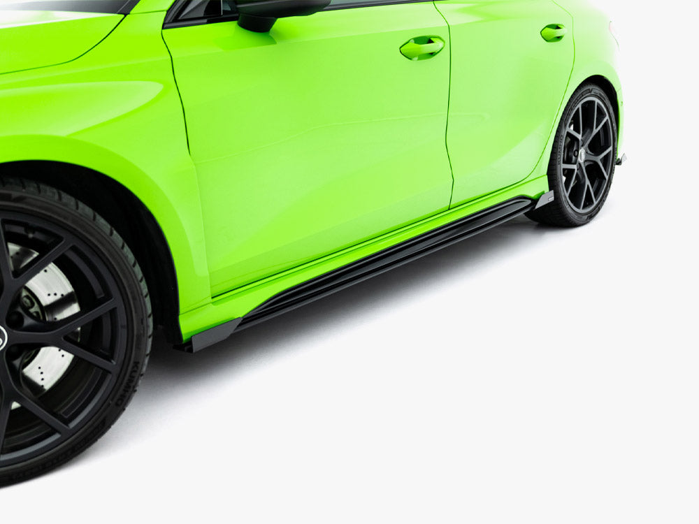 Street PRO Side Skirt Diffusers + Flaps Audi RS3 Sportback 8Y Facelift