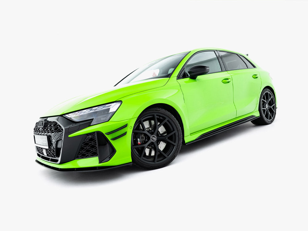 Street PRO Side Skirt Diffusers Audi RS3 Sportback 8Y Facelift