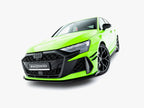 Street PRO Front Splitter + Flaps Audi RS3 Sportback 8Y Facelift
