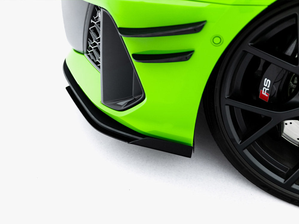 Street PRO Front Splitter + Flaps Audi RS3 Sportback 8Y Facelift