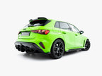 Street PRO Rear Diffuser + Flaps Audi RS3 Sportback 8Y Facelift