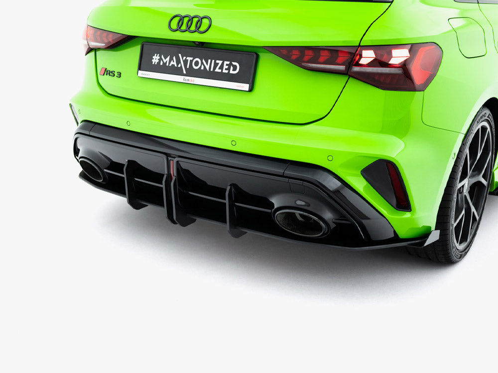 Street PRO Rear Diffuser + Flaps Audi RS3 Sportback 8Y Facelift