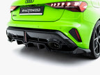 Rear Splitter (Vertical Bars) V.1 Audi RS3 Sportback 8Y Facelift
