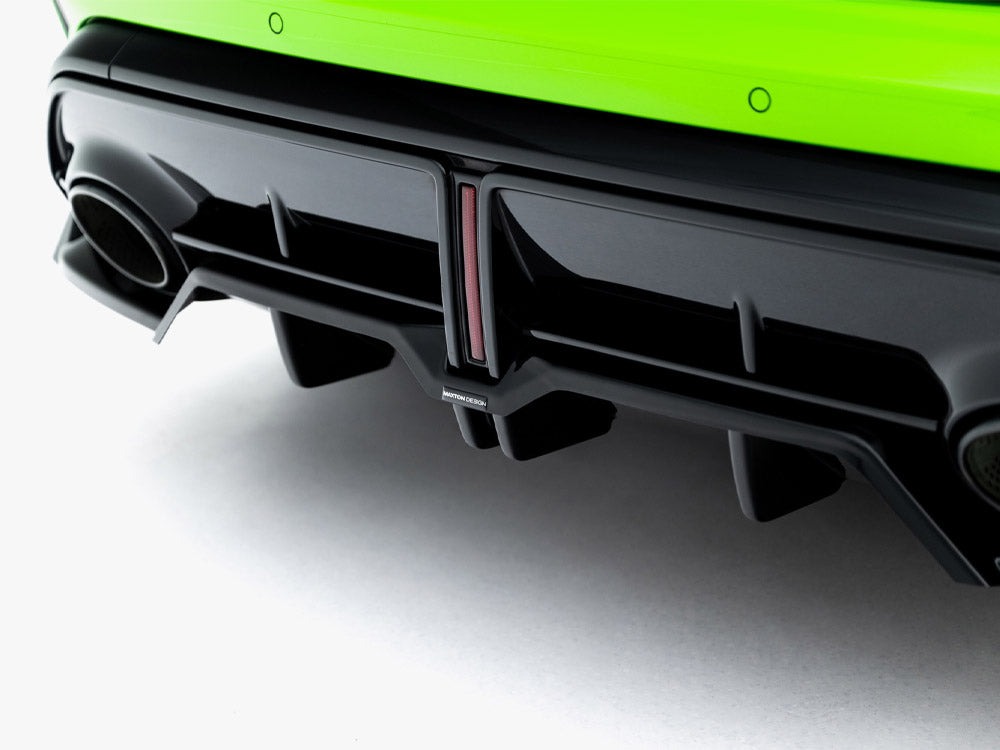 Rear Splitter (Vertical Bars) V.1 Audi RS3 Sportback 8Y Facelift