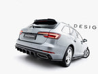 Rear Side Splitters Audi A4 / A4 S-Line / S4 Sedan / Avant B9