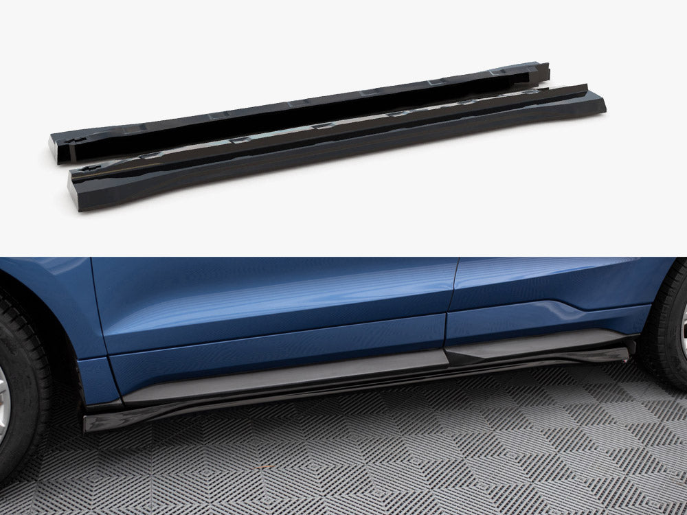 Side Skirt Diffusers Ford Edge ST Mk2 Facelift