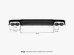 Rear Valance Audi A6 S-Line / S6 C8 / C8 Facelift