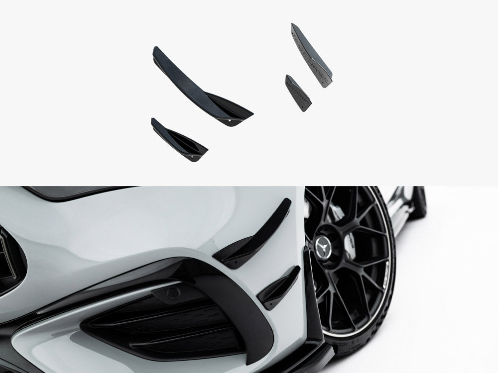 Front Bumper Wings (Canards) Mercedes-AMG CLE 53 Aero C236