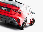 Prepreg Carbon Fiber Rear Side Splitters Audi RS3 Sedan 8Y Facelift