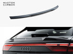 Carbon Fiber Tailgate Spoiler (Lower) Audi SQ8 / Q8 S-Line Mk1 Facelift