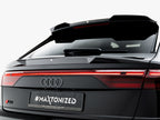 Carbon Fiber Tailgate Spoiler (Lower) Audi SQ8 / Q8 S-Line Mk1 Facelift