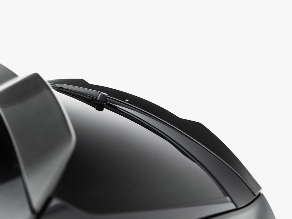 Carbon Fiber Tailgate Spoiler (Lower) Audi SQ8 / Q8 S-Line Mk1 Facelift