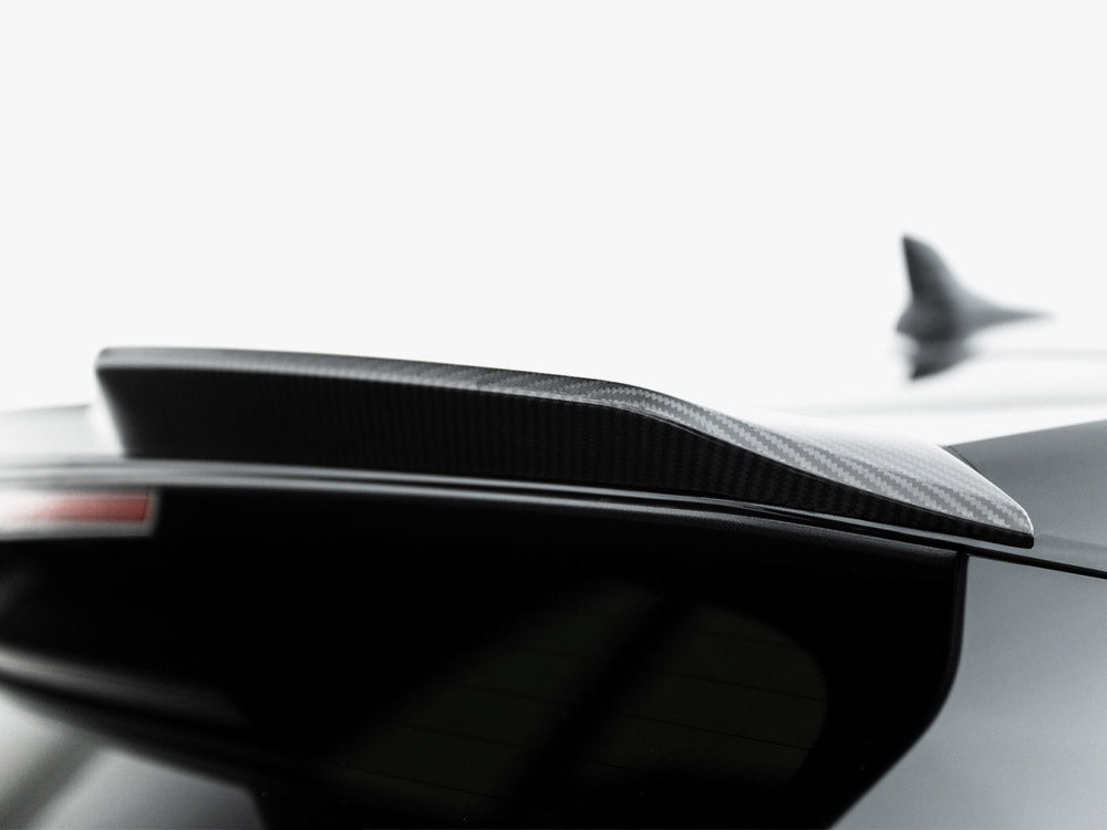 Carbon Fiber Tailgate Spoiler (Upper) Audi SQ8 / Q8 S-Line Mk1 Facelift