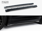 Prepreg Carbon Fiber Side Skirts Audi SQ8 / Q8 S-Line Mk1 Facelift