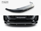 Prepreg Carbon Fiber Front Splitter Audi SQ8 / Q8 S-Line Mk1 Facelift