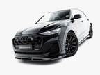 Prepreg Carbon Fiber Front Splitter Audi SQ8 / Q8 S-Line Mk1 Facelift