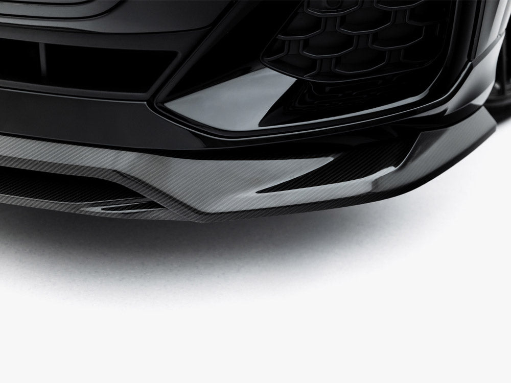 Prepreg Carbon Fiber Front Splitter Audi SQ8 / Q8 S-Line Mk1 Facelift