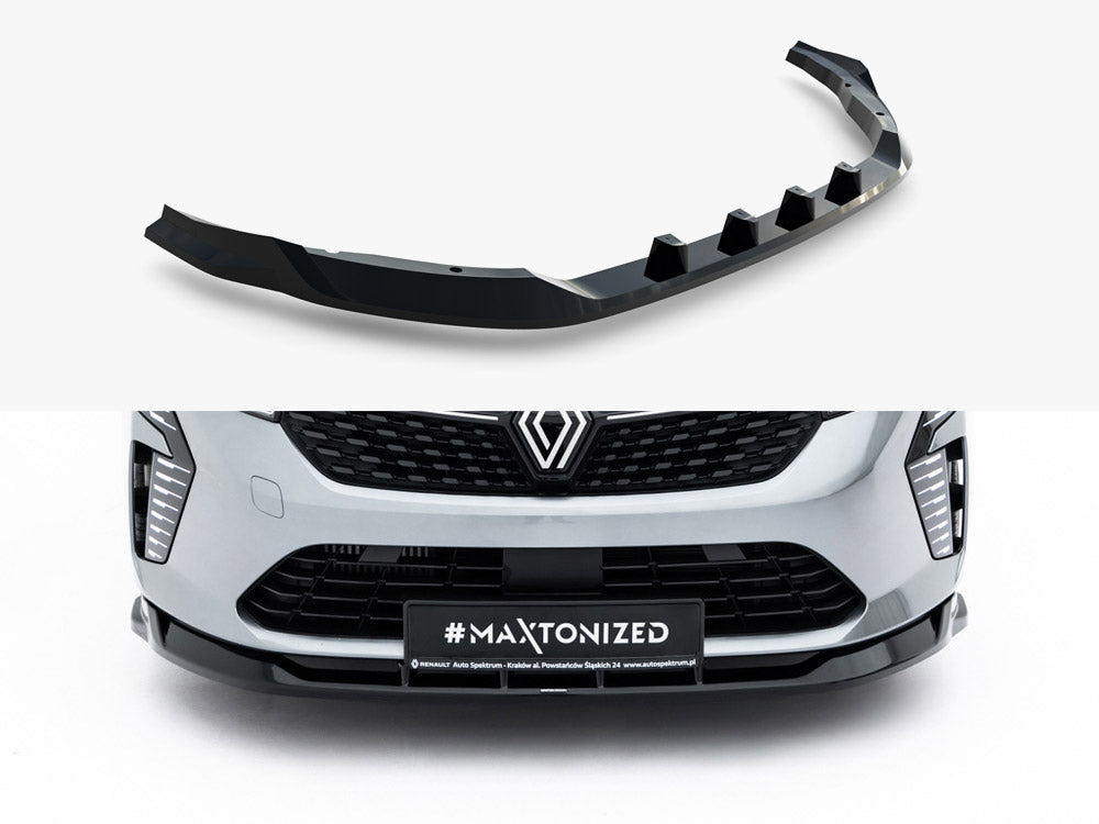 Front Splitter Renault Clio Mk5 Facelift
