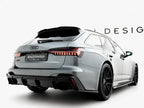 Rear Valance Audi RS6 C8 (Version with towbar)