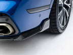 Prepreg Carbon Fiber Rear Diffuser BMW X7 M-Pack G07 / G07 Facelift (version with towbar)