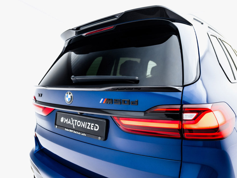 Prepreg Carbon Fiber Tailgate Spoiler (Lower) BMW X7 M-Pack G07