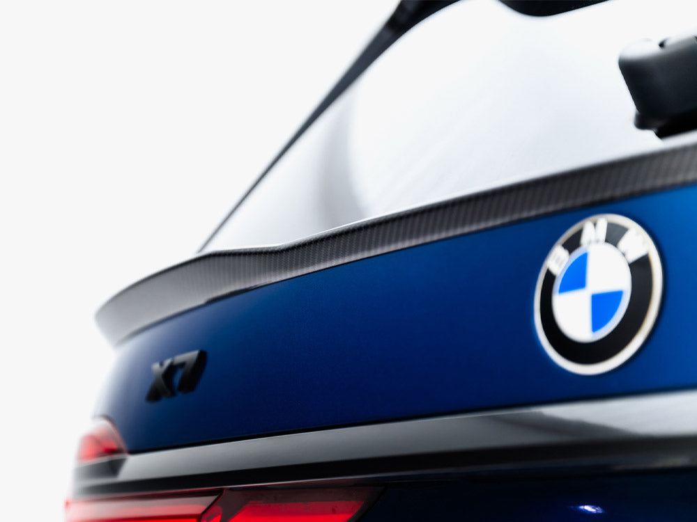 Prepreg Carbon Fiber Tailgate Spoiler (Lower) BMW X7 M-Pack G07