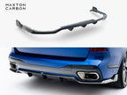 Prepreg Carbon Fiber Rear Diffuser BMW X7 M-Pack G07 / G07 Facelift (version with towbar)