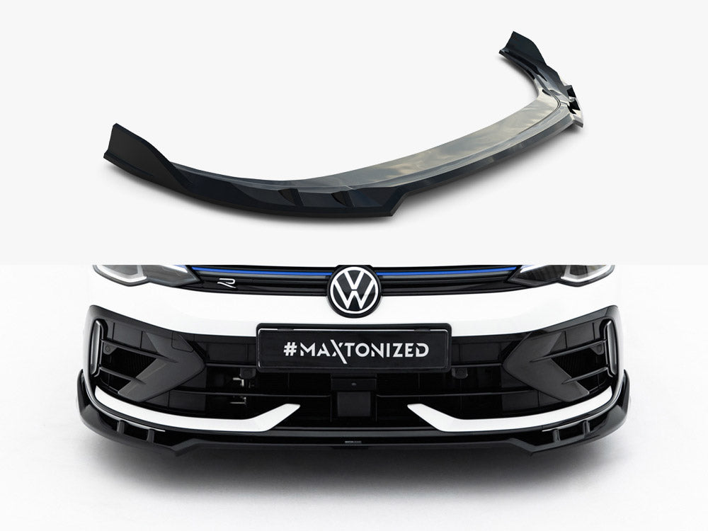 Front Splitter V.1 Volkswagen Golf R Variant Mk8 Facelift