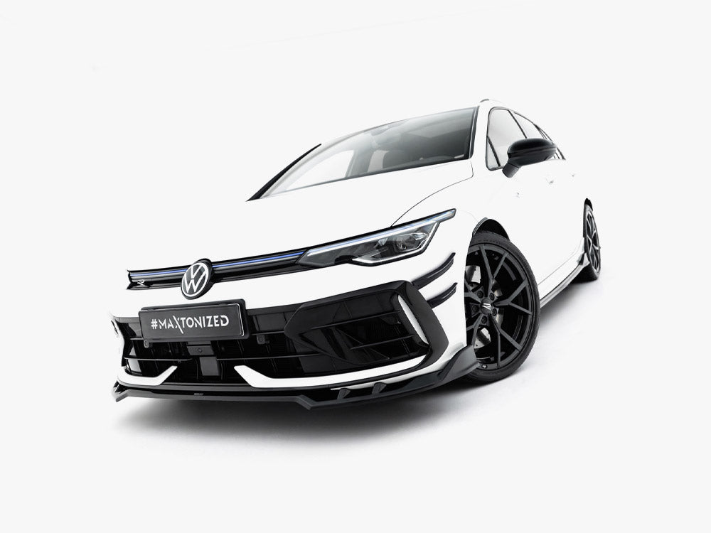 Front Splitter V.1 Volkswagen Golf R Variant Mk8 Facelift