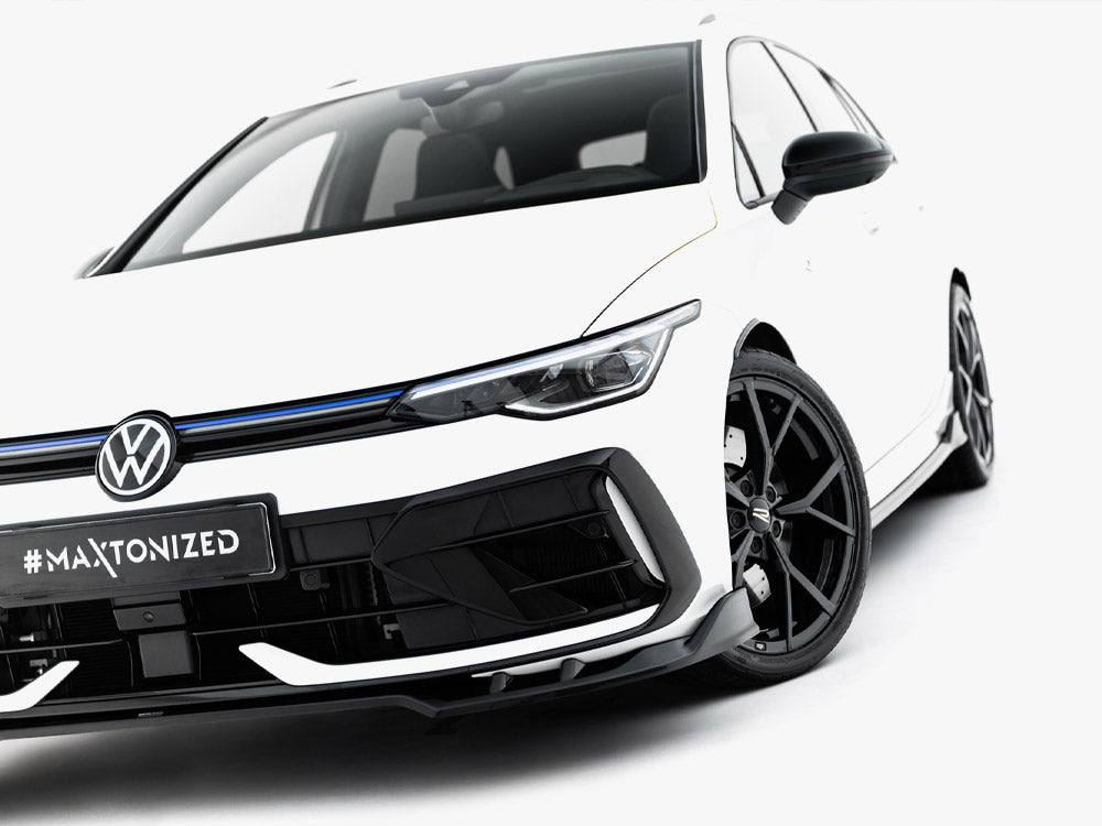Front Splitter V.1 Volkswagen Golf R Variant Mk8 Facelift