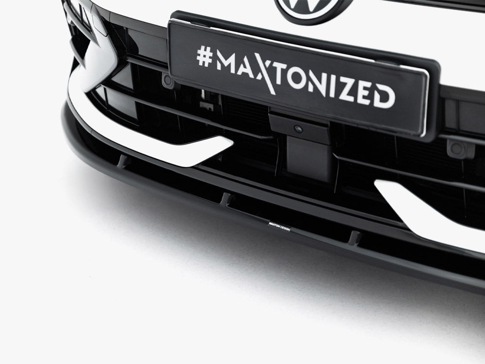 Front Splitter V.2 Volkswagen Golf R Variant Mk8 Facelift