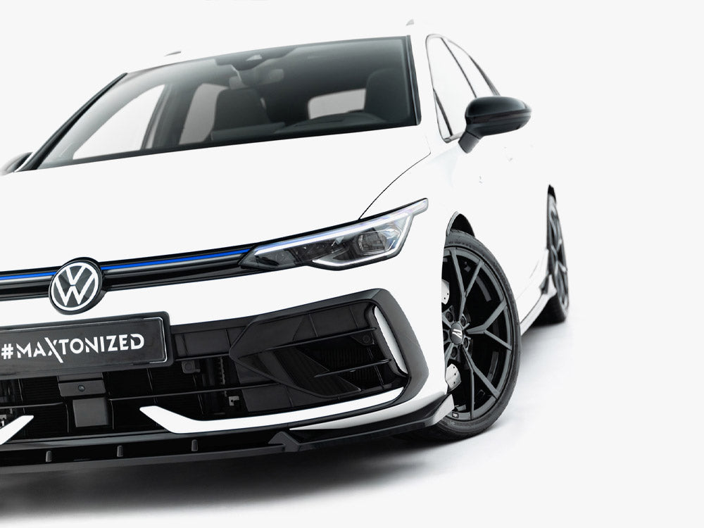 Front Splitter V.3 Volkswagen Golf R Variant Mk8 Facelift