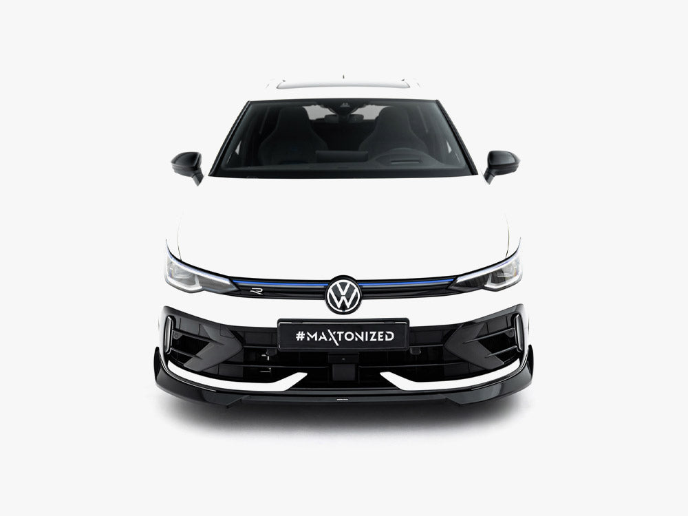 Front Splitter V.4 Volkswagen Golf R Variant Mk8 Facelift