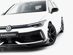 Front Splitter V.4 Volkswagen Golf R Variant Mk8 Facelift