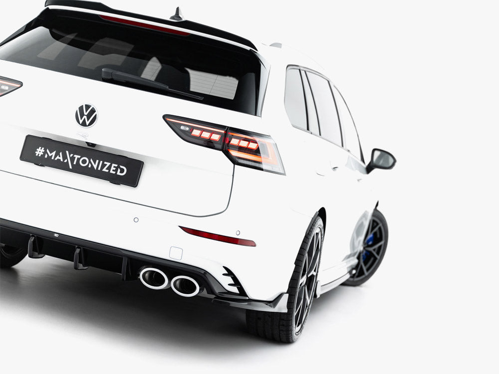 Rear Side Splitters V.2 Volkswagen Golf R Variant Mk8 Facelift