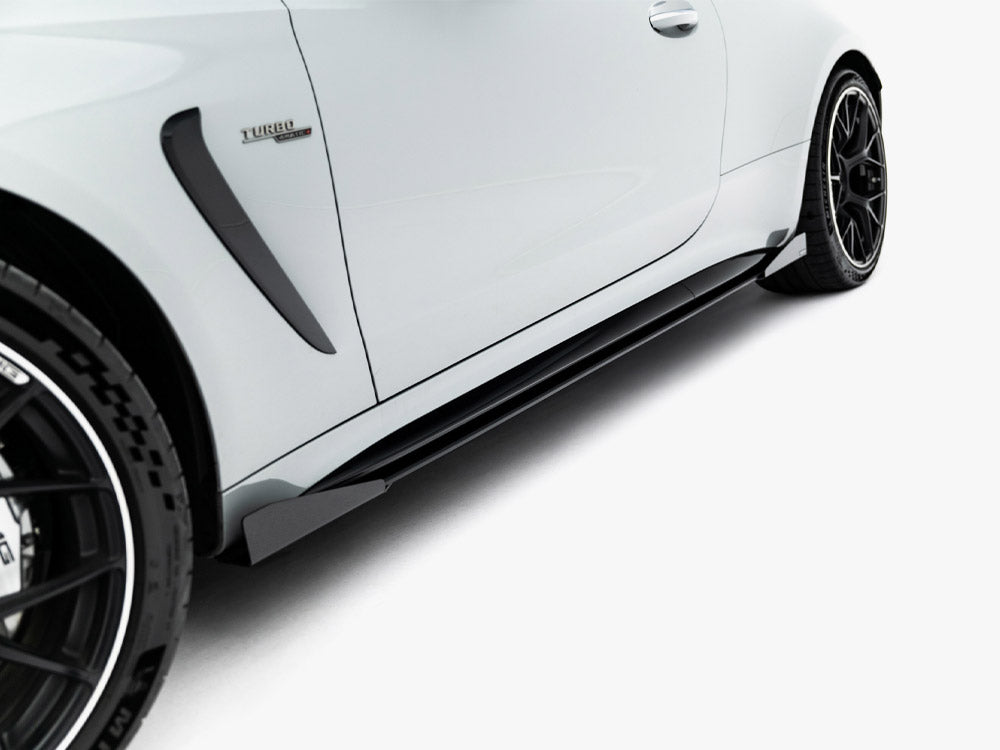 Street PRO Side Skirt Diffusers + Flaps Mercedes-AMG CLE 53 Aero C236