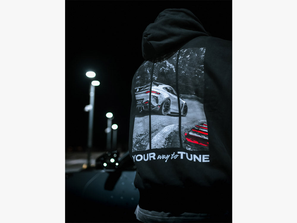 Black Hoodie Maxton Design
