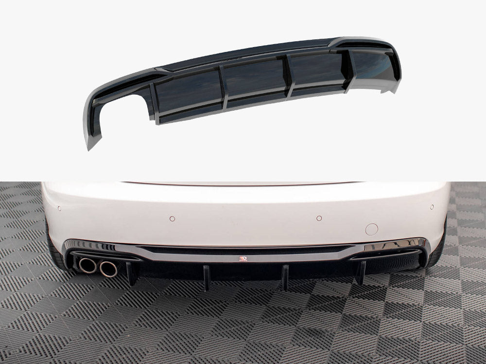 Rear Valance Audi A5 Sportback 8T Facelift (Version with dual exhausts on one side)