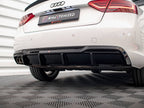 Rear Valance Audi A5 Sportback 8T Facelift (Version with dual exhausts on one side)