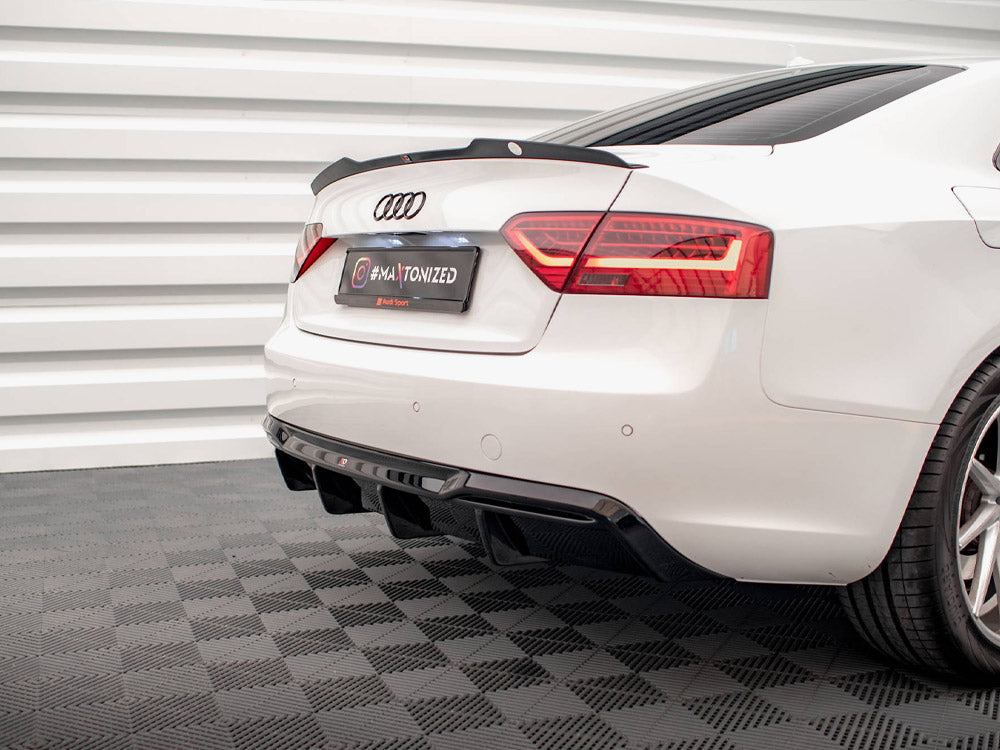 Rear Valance Audi A5 Sportback 8T Facelift (Version with dual exhausts on one side)