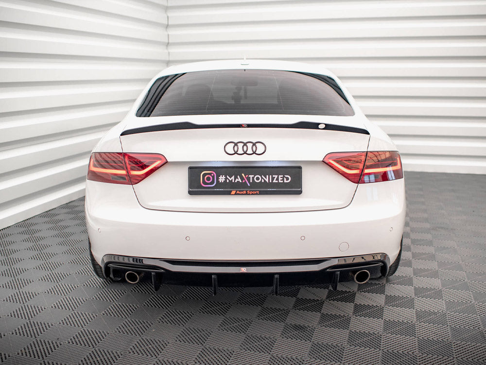 Rear Valance Audi A5 Sportback 8T Facelift (Version with single exhausts on both sides)