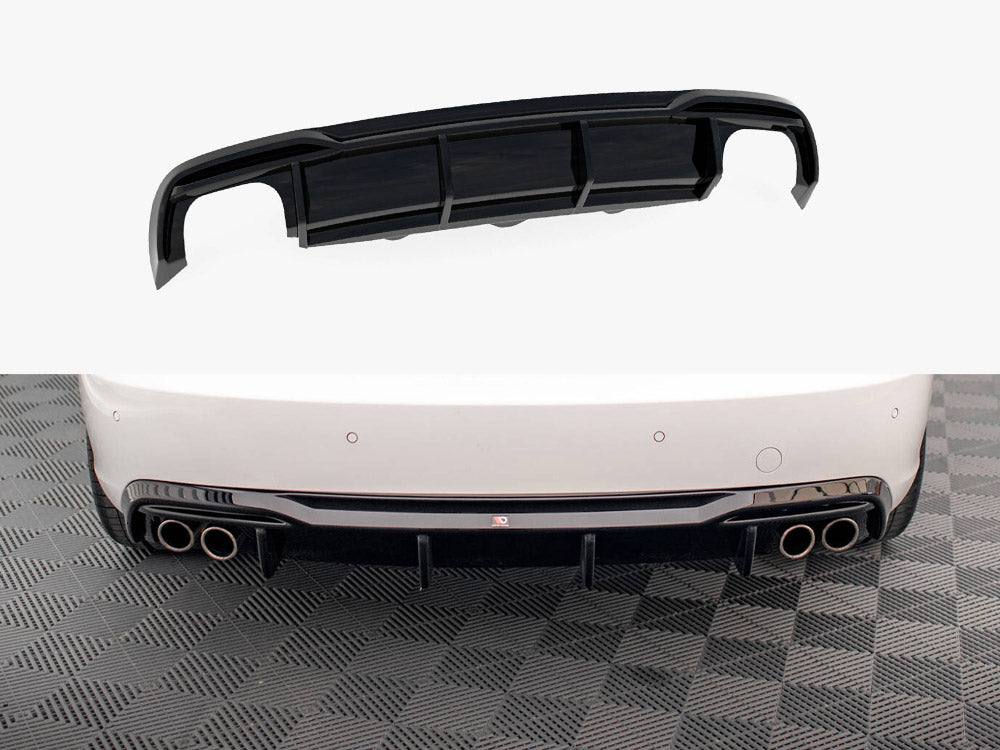 Rear Valance Audi A5 Sportback 8T Facelift (Version with dual exhausts on both sides)