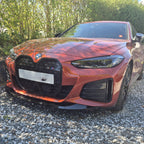 MP Style Gloss Black Front Splitter for BMW 4 Series G26 Gran Coupe i4 21-24