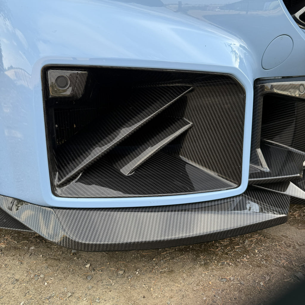 SQ Style Pre-Preg Carbon Fibre Front Air Ducts for BMW G87 M2 23-Present
