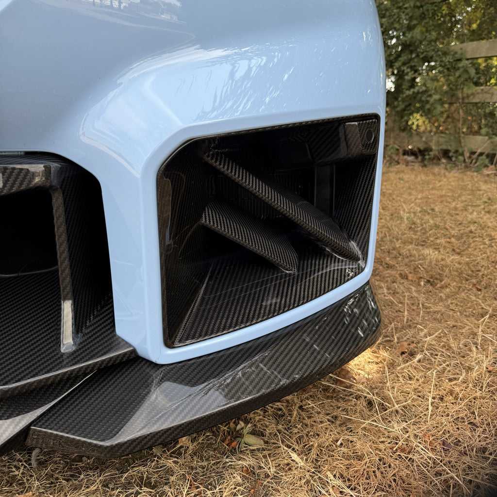 SQ Style Pre-Preg Carbon Fibre Front Air Ducts for BMW G87 M2 23-Present