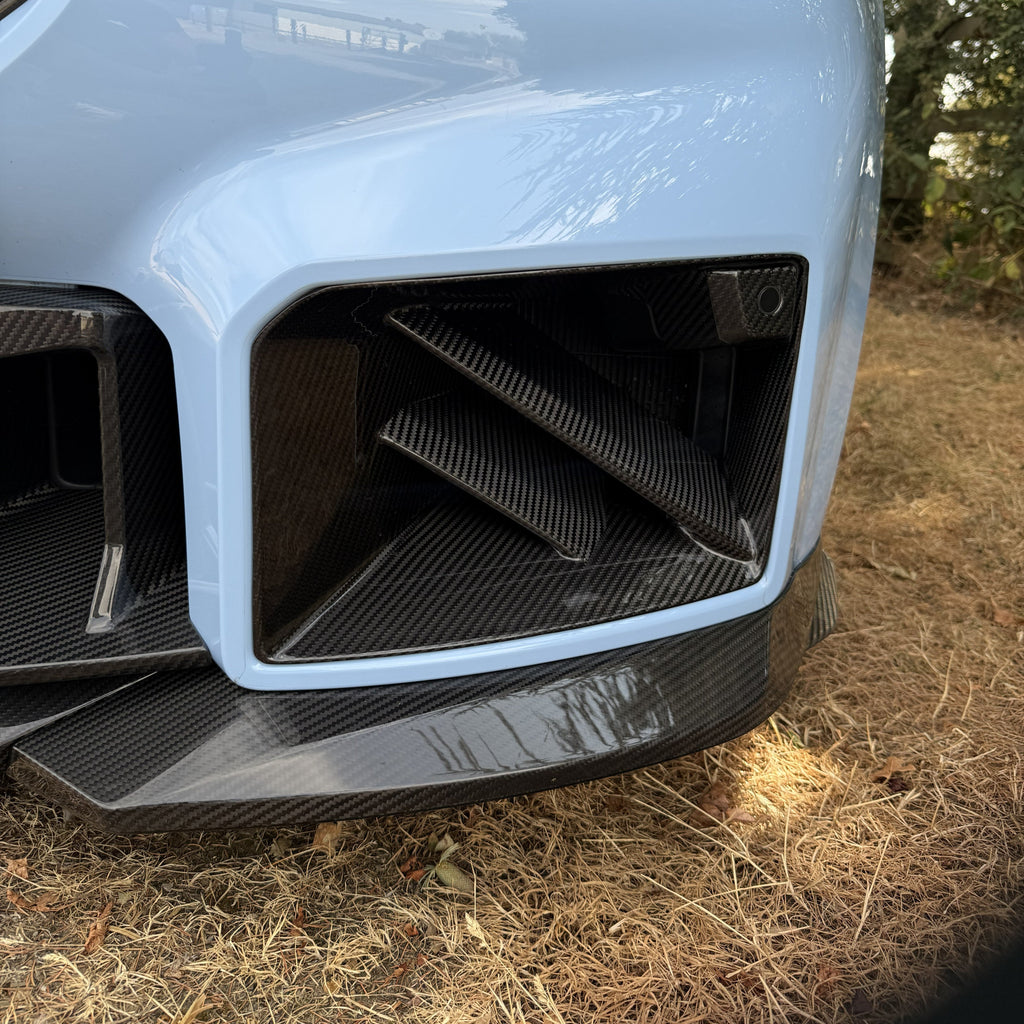 SQ Style Pre-Preg Carbon Fibre Front Air Ducts for BMW G87 M2 23-Present